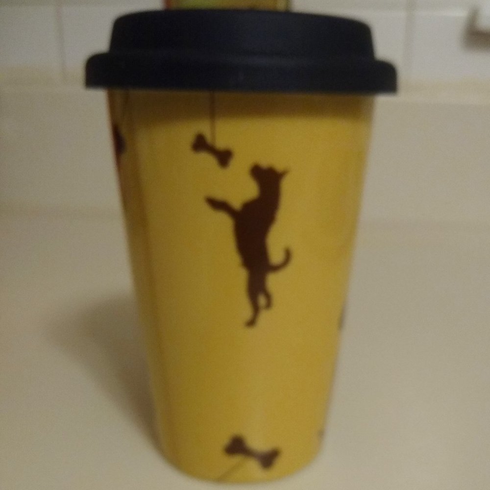 Ceramic Hot Beverage Traveler's Mug
